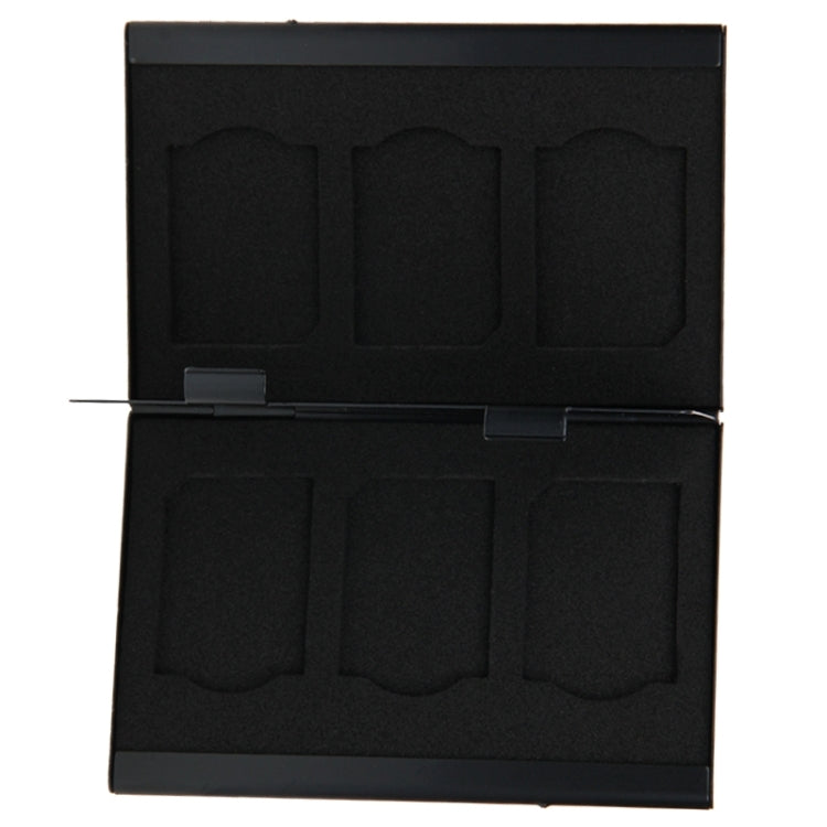 2x 3 in 1 Memory Card Protective Case Box for SD Card, Size: 93mm (L) x 62mm (W) x 10mm (H)(Black)