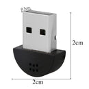 USB Mini Multimedia Recording Voice Microphone, Compatible with PC / Mac for Live Broadcast, Show, KTV, etc.(Black)