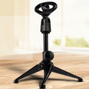 Extendable Adjustable Microphone Tripod Desktop Stand, Height: 19.5-24.5cm, For Live Broadcast, Show, KTV, etc