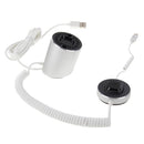 Cylindrical Display Stand Digital Security System Burglar Alarm / Anti-theft Alarm with Password Remote Control for iPhone & iPod & iPad with 8 Pin Port
