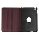 Litchi Texture 360 Degree Rotating Smart Leather Case with Holder for iPad mini 4 / mini 5(Coffee)