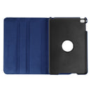 Litchi Texture 360 Degree Rotating Smart Leather Case with Holder for iPad mini 4 / mini 5(Dark Blue)