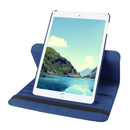 Litchi Texture 360 Degree Rotating Smart Leather Case with Holder for iPad mini 4 / mini 5(Dark Blue)
