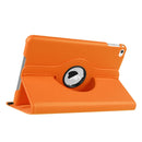 Litchi Texture 360 Degree Rotating Smart Leather Case with Holder for iPad mini 4 / mini 5(Orange)