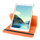 Litchi Texture 360 Degree Rotating Smart Leather Case with Holder for iPad mini 4 / mini 5(Orange)