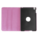 Litchi Texture 360 Degree Rotating Smart Leather Case with Holder for iPad mini 4 / mini 5(Pink)