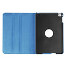 Litchi Texture 360 Degree Rotating Smart Leather Case with Holder for iPad mini 4 / mini 5(Blue)