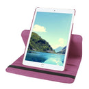 Litchi Texture 360 Degree Rotating Smart Leather Case with Holder for iPad mini 4 / mini 5(Purple)