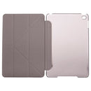 Transformers Style Silk Texture Horizontal Flip Solid Color Leather Case with Holder for iPad mini 4(Black)