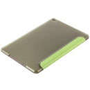 Transformers Style Silk Texture Horizontal Flip Solid Color Leather Case with Holder for iPad mini 4(Green)
