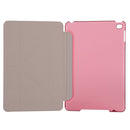 Transformers Style Silk Texture Horizontal Flip Solid Color Leather Case with Holder for iPad mini 4(Red)
