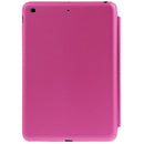 3-folding Naturally Treated Leather Smart Case with Sleep / Wake-up Function & Holder for iPad mini / mini 2 Retina(Magenta)