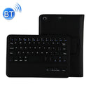 For iPad mini 4 / mini 3 / mini 2 / mini Detachable Bluetooth Keyboard and Leather Tablet Case with Holder(Black)