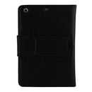 For iPad mini 4 / mini 3 / mini 2 / mini Detachable Bluetooth Keyboard and Leather Tablet Case with Holder(Black)