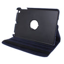 360 Degree Rotatable Litchi Texture Leather Case with Holder for iPad mini 1 / 2 / 3 (Dark Blue)