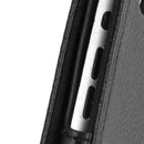 2-fold Litchi Texture Flip Leather Case with Holder Function for iPad mini 1 / 2 / 3(Black)