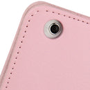 2-fold Litchi Texture Flip Leather Case with Holder Function for iPad mini 1 / 2 / 3(Pink)
