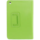 2-fold Litchi Texture Flip Leather Case with Holder Function for iPad mini 1 / 2 / 3(Green)