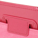 2-fold Litchi Texture Flip Leather Case with Holder Function for iPad mini 1 / 2 / 3(Magenta)