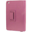 2-fold Litchi Texture Flip Leather Case with Holder Function for iPad mini 1 / 2 / 3(Purple)