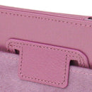 2-fold Litchi Texture Flip Leather Case with Holder Function for iPad mini 1 / 2 / 3(Purple)
