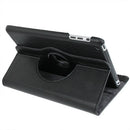 360 Degree Rotation Leather Case with Holder for iPad mini 1 / 2 / 3 (Black)