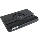 360 Degree Rotation Leather Case with Holder for iPad mini 1 / 2 / 3 (Black)