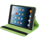 360 Degree Rotation Leather Case with Holder for iPad mini 1 / 2 / 3 (Green)