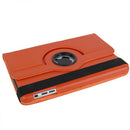 360 Degree Rotation Leather Case with Holder for iPad mini 1 / 2 / 3 (Orange)