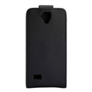 For Huawei Y560 Vertical Flip Magnetic Buckle PU Leather Case(Black)
