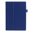 Litchi Texture Horizontal Flip Solid Color Leather Case with Holder for Lenovo TAB 2 A10-30 X30F & TAB 2 A10-70F, 10.1 inch(Dark Blue)