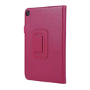 Litchi Texture Horizontal Flip Solid Color Leather Case with Holder for Lenovo TAB 2 A10-30 X30F & TAB 2 A10-70F, 10.1 inch(Magenta)