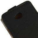 Vertical Flip Leather Magnetic Buckle Case for LG L70 / Dual D325 (Black)