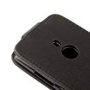 Vertical Flip Soft Leather Case for Nokia Lumia 925(Black)
