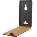 Vertical Flip Leather Case for Nokia Lumia 925 (Black)
