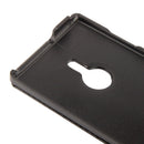 Vertical Flip Leather Case for Nokia Lumia 925 (Black)