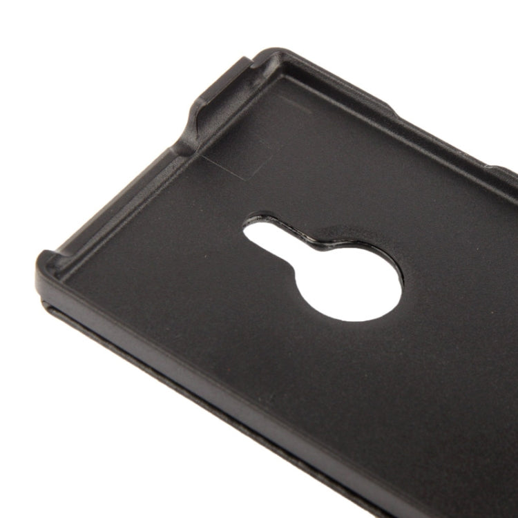 Vertical Flip Leather Case for Nokia Lumia 925 (Black)