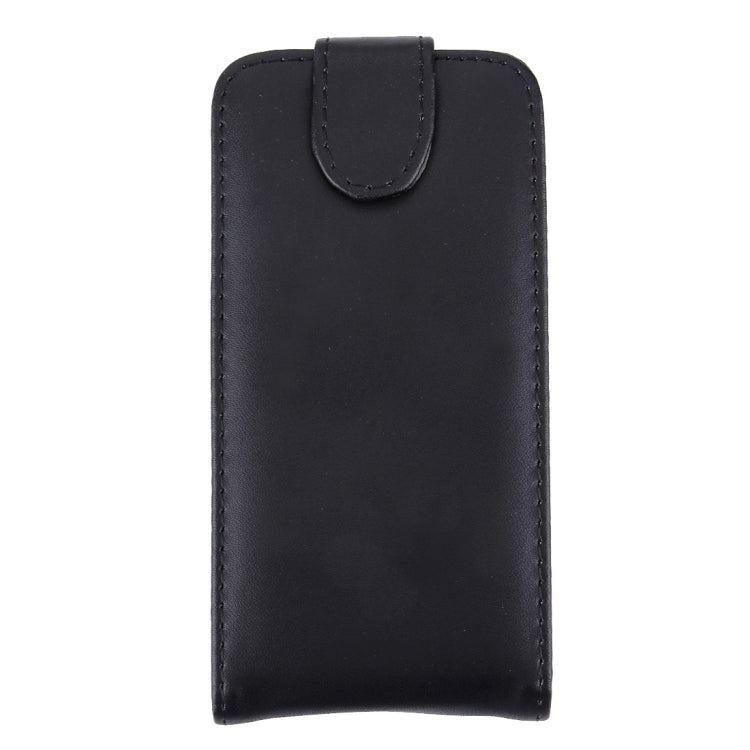 Vertical Flip Soft Leather Case for Sony Xperia V / LT25i(Black)