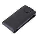 Vertical Flip Soft Leather Case for Sony Xperia V / LT25i(Black)
