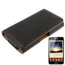 Leather Case / Carry Bag for Galaxy Note / i9220 / N7000(Black)