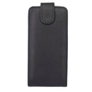 Vertical Flip Leather Case for HTC One / M7(Black)