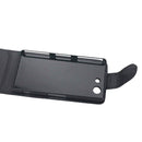 Vertical Flip Magnetic Snap Leather Case for Sony Xperia Z3 Compact / D5803(Black)