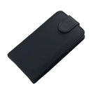 Vertical Flip Magnetic Snap Leather Case for Sony Xperia Z3 Compact / D5803(Black)