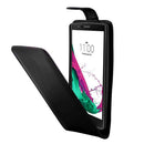 Vertical Flip Magnetic Button Leather Case for LG G4 / H815