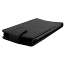 Vertical Flip Magnetic Button Leather Case for Sony Xperia M4 Aqua