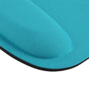 Cloth Gel Wrist Rest Mouse Pad(Blue)