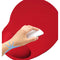 2 PCS Cloth Gel Wrist Rest Mouse Pad(Red)