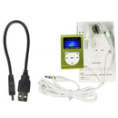TF (Micro SD) Card Slot MP3 Player with LCD Screen, Metal Clip, Radio Function