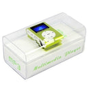 TF (Micro SD) Card Slot MP3 Player with LCD Screen, Metal Clip, Radio Function