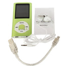 1.8 inch TFT Screen Metal MP4 Player with TF Card Slot, Support Recorder, FM Radio, E-Book and Calendar(Green)
